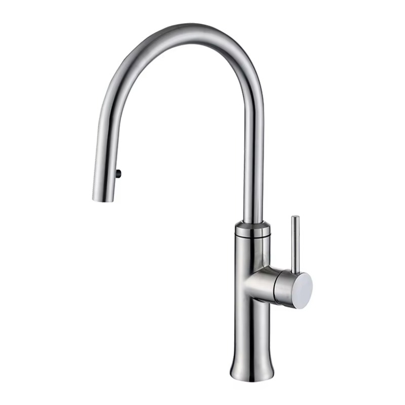 Commercial Kitchen Tap With Spray - Gewerblicher Küchenspülen-Sprühhahn mit Sofort-Elektro-Wassererhitzer, ausziehbarer Küchenhahn