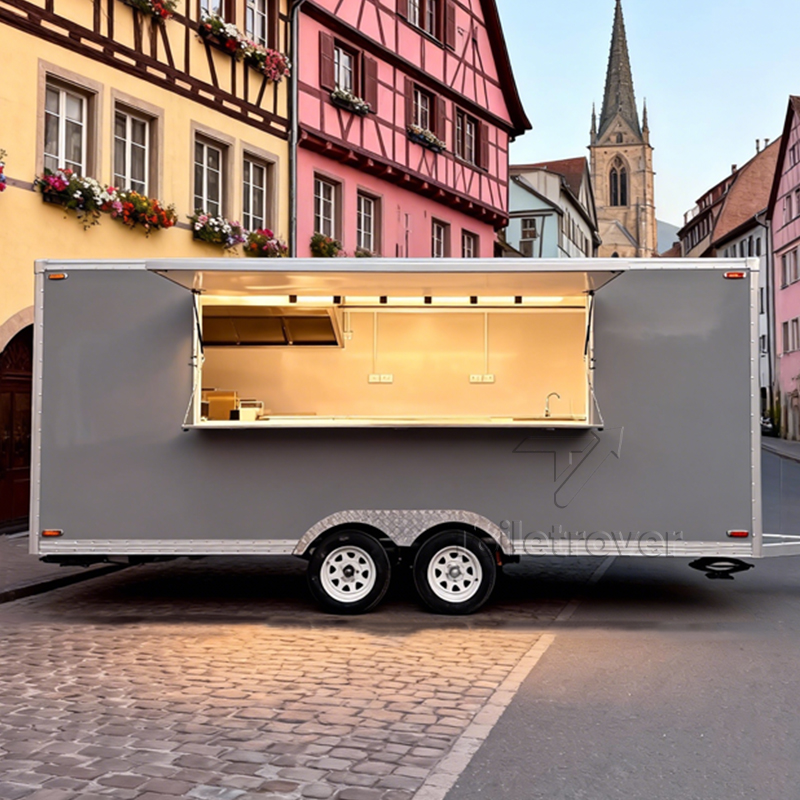 Commercial Kitchen Uk - USA/UK Standard Food Truck mit Vollausgestatteter