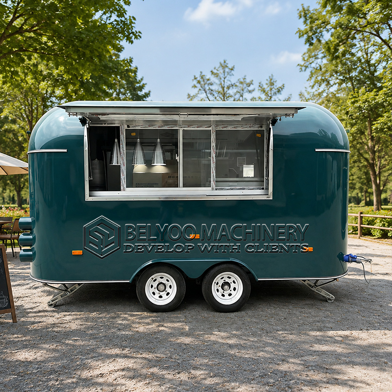 Commercial Kitchen And Bar - Belyoo Kommerzieller Food-Trailer Maßgefertigte Mobile Küche