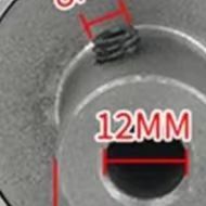 Commercial Kitchen Tile - 12mm Schwerlast-Metall-Kokosreibe mit Rollenkopf für elektrische