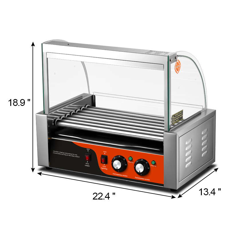 Commercial Kitchen - Gewerblicher Elektrischer Edelstahl Hot Dog und