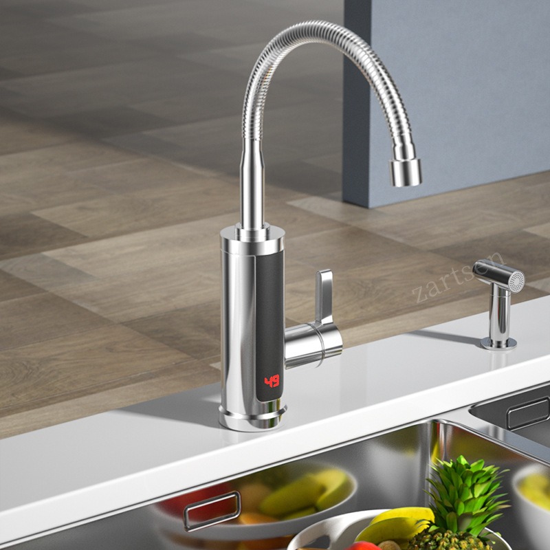 Commercial Kitchen Tap - Küchenarmaturen, elektrischer Wasserhahn, Küchenarmatur, Durchlauferhitzer, beheizbar,