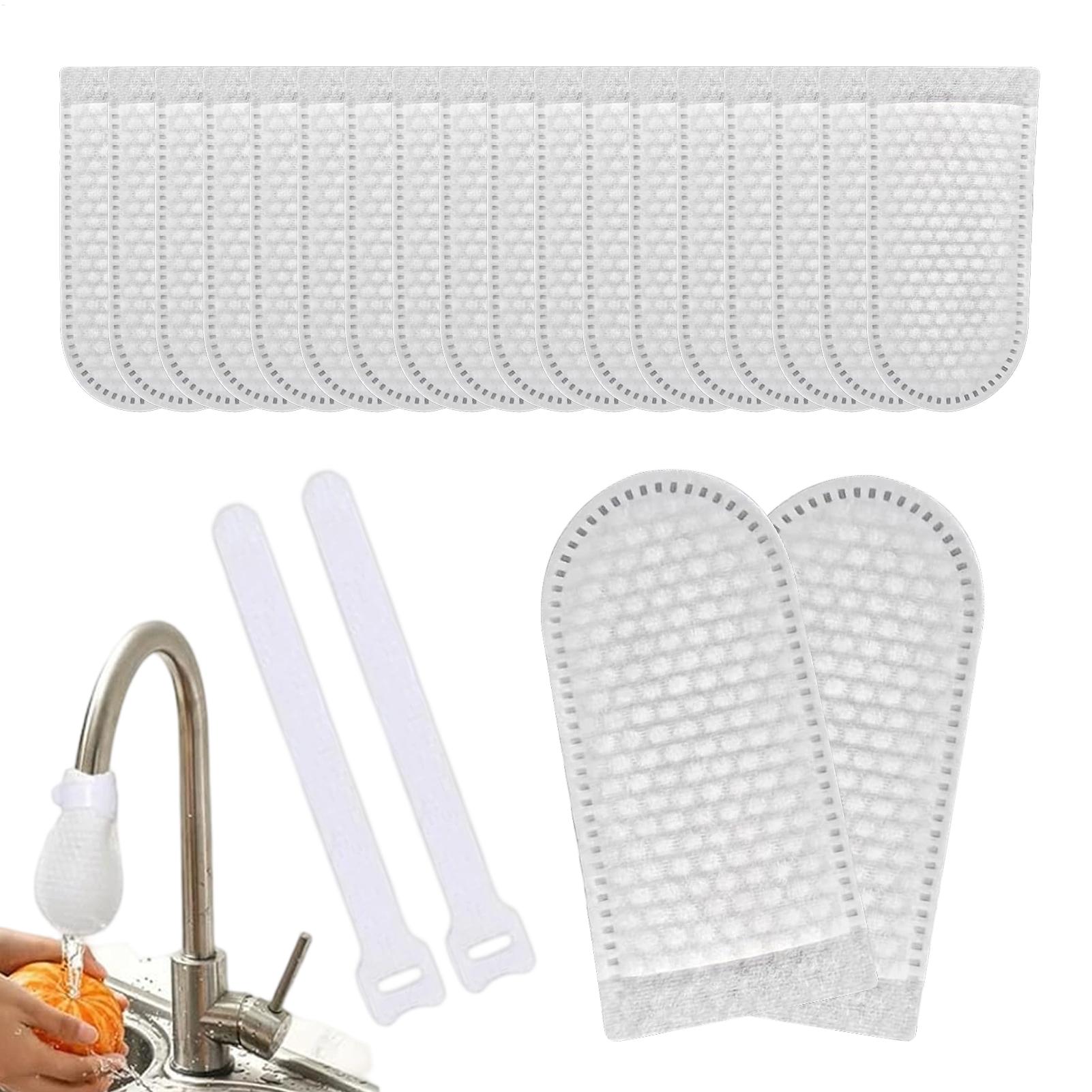 Commercial Kitchen Tap - Wasserhahn-Filterwatte, tragbar, spritzwassergeschützt, universeller Reiniger, Küchen-Wasserhahn-Filterwattentasche