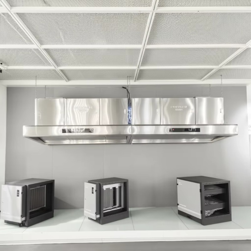 Commercial Kitchen Exhaust - Kommerzielle Anpassbare 201 Edelstahl 98% Küchenabzugshaube