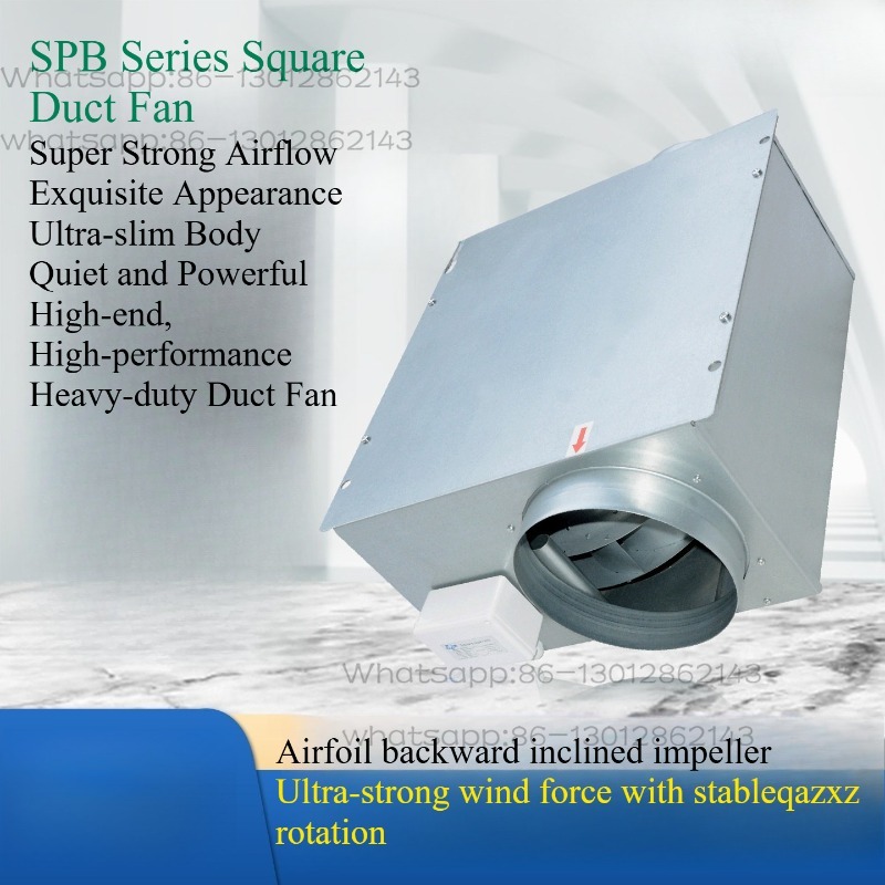 Commercial Kitchen Hood Exhaust Fans - Leistungsstarker Quadratischer Kanalventilator für die Küche,