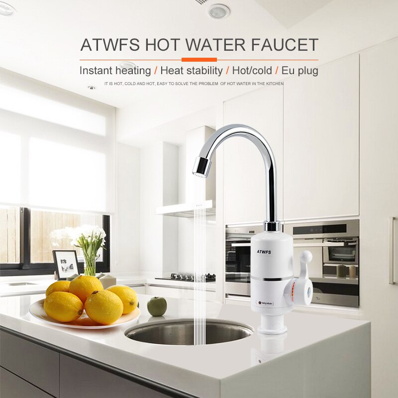 Commercial Kitchen Tap - Atwfs tankless elektrische neueste Warmwasser bereiter