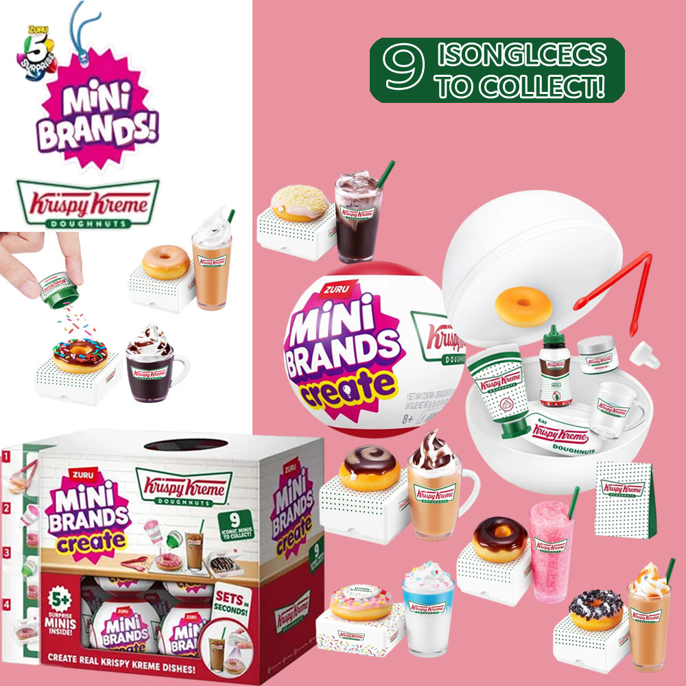 Commercial Kitchen Items - Zuru Mini Brands Krispy Kreme Create