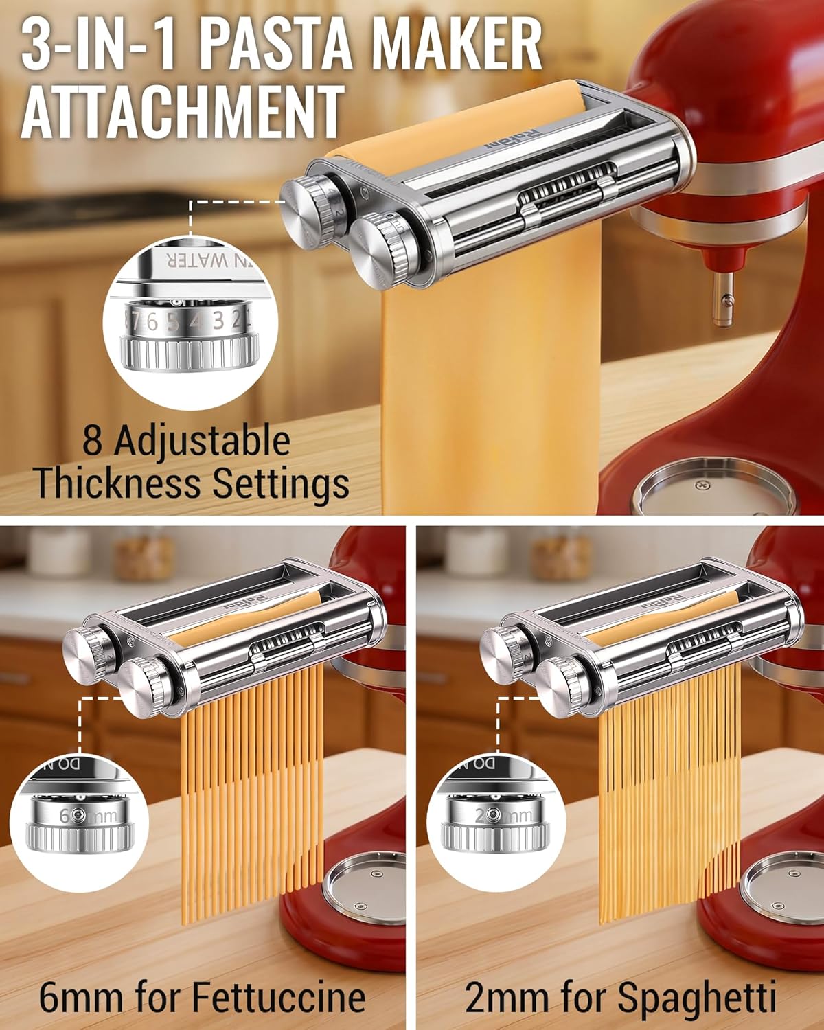 KitchenAid Mixer 3-in-1 Nudelw – Commercial Kitchen Products Bewertung und Preis
