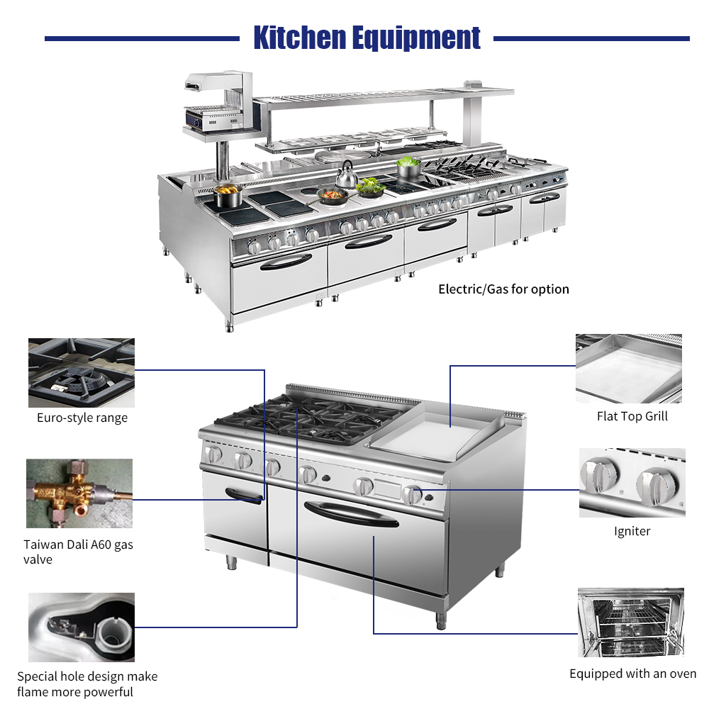 Premium-Hotel-Restaurant-Küche – Commercial Kitchen Bewertung und Preis