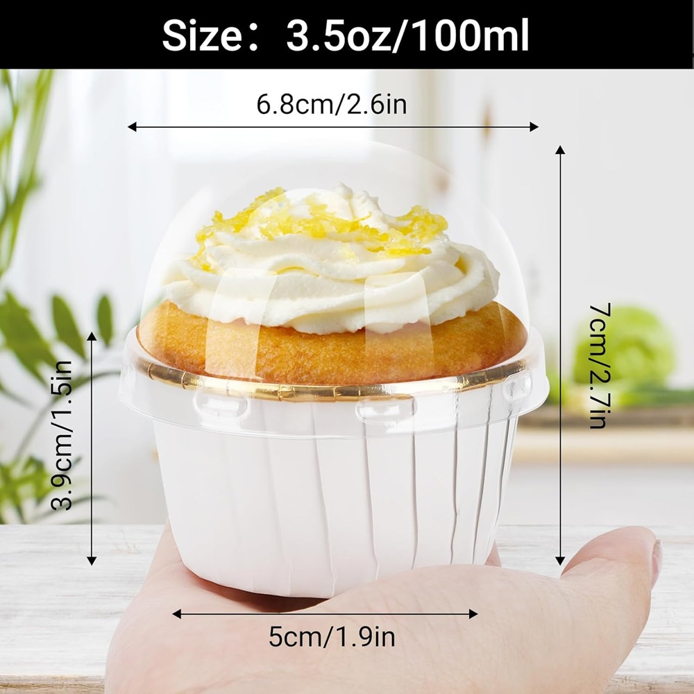 50 Stück Muffins Tasse Papier  – Commercial Kitchen Items Bewertung und Preis