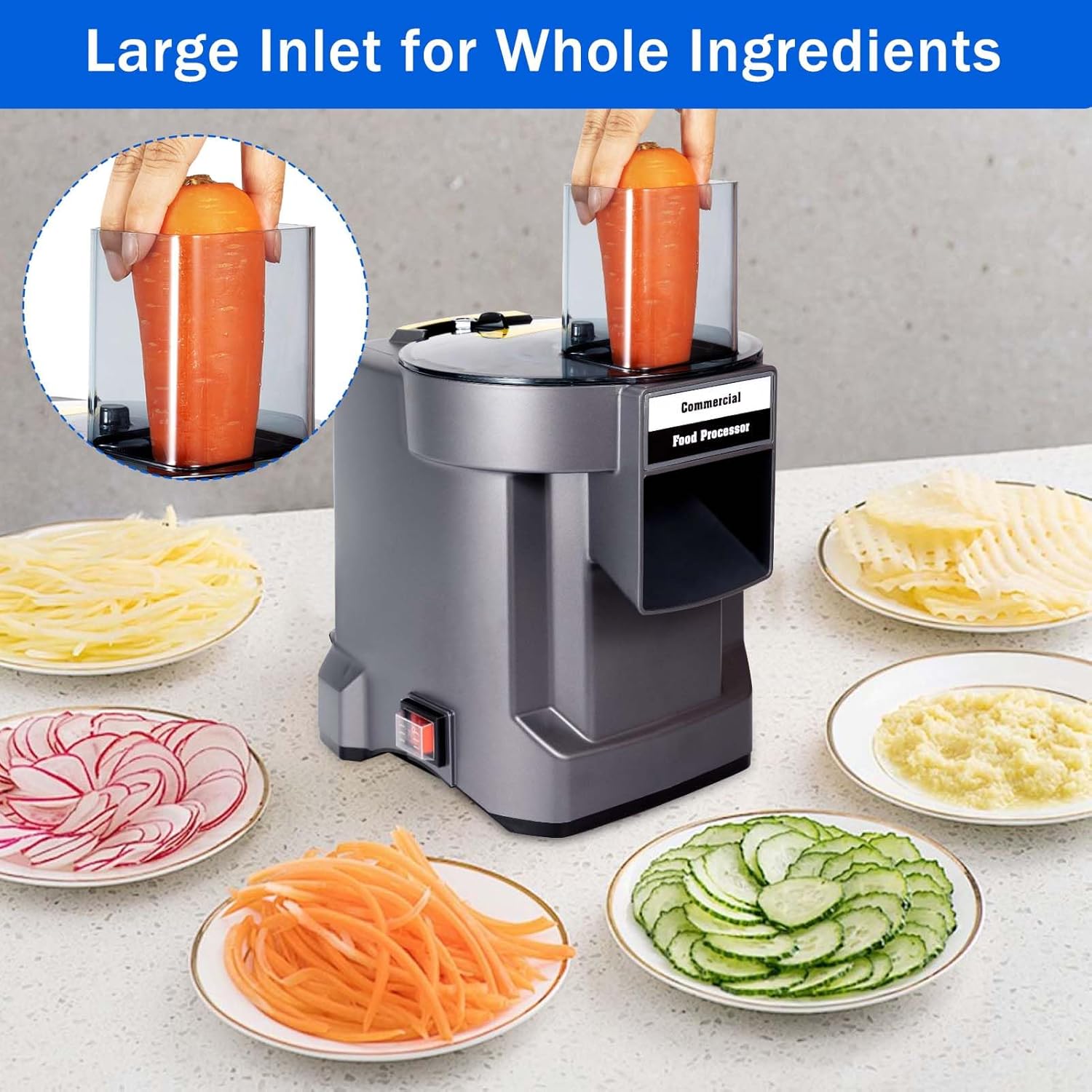 Gemüseschneider, kommerziell,  – Commercial Kitchen Products Bewertung und Preis