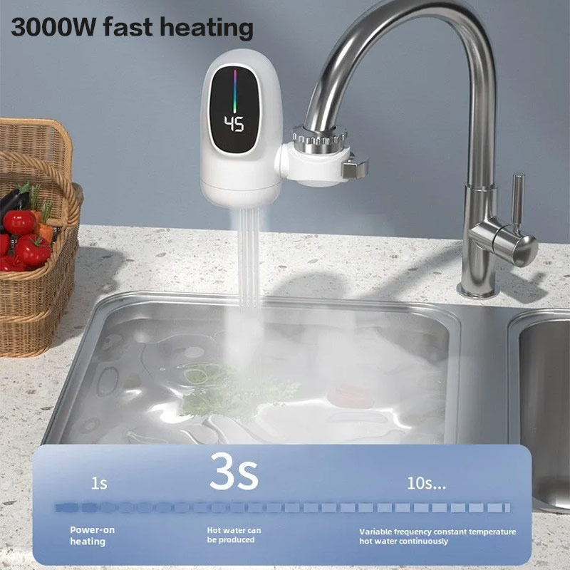 TINSOL 3000 W Instant-Warmwass – Commercial Kitchen Tap Bewertung und Preis
