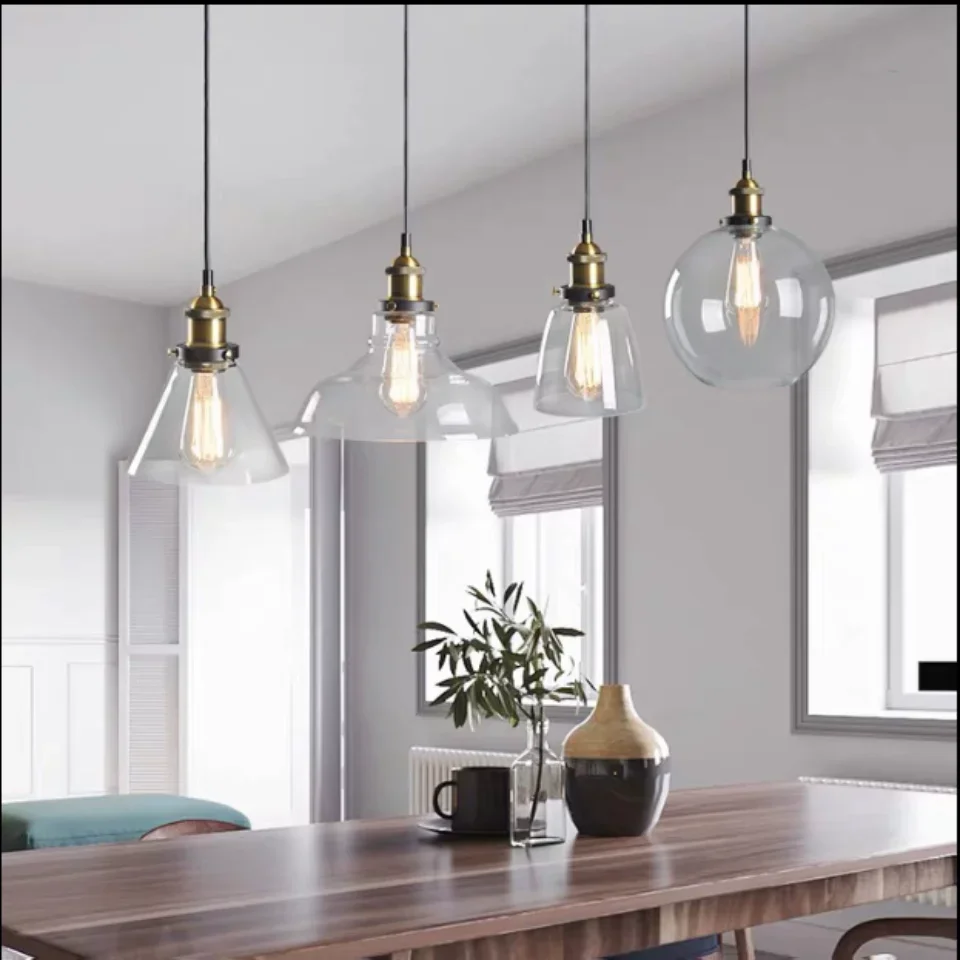 Nordic Retro Stil Glas Anhänge – Commercial Kitchen And Bar Bewertung und Preis