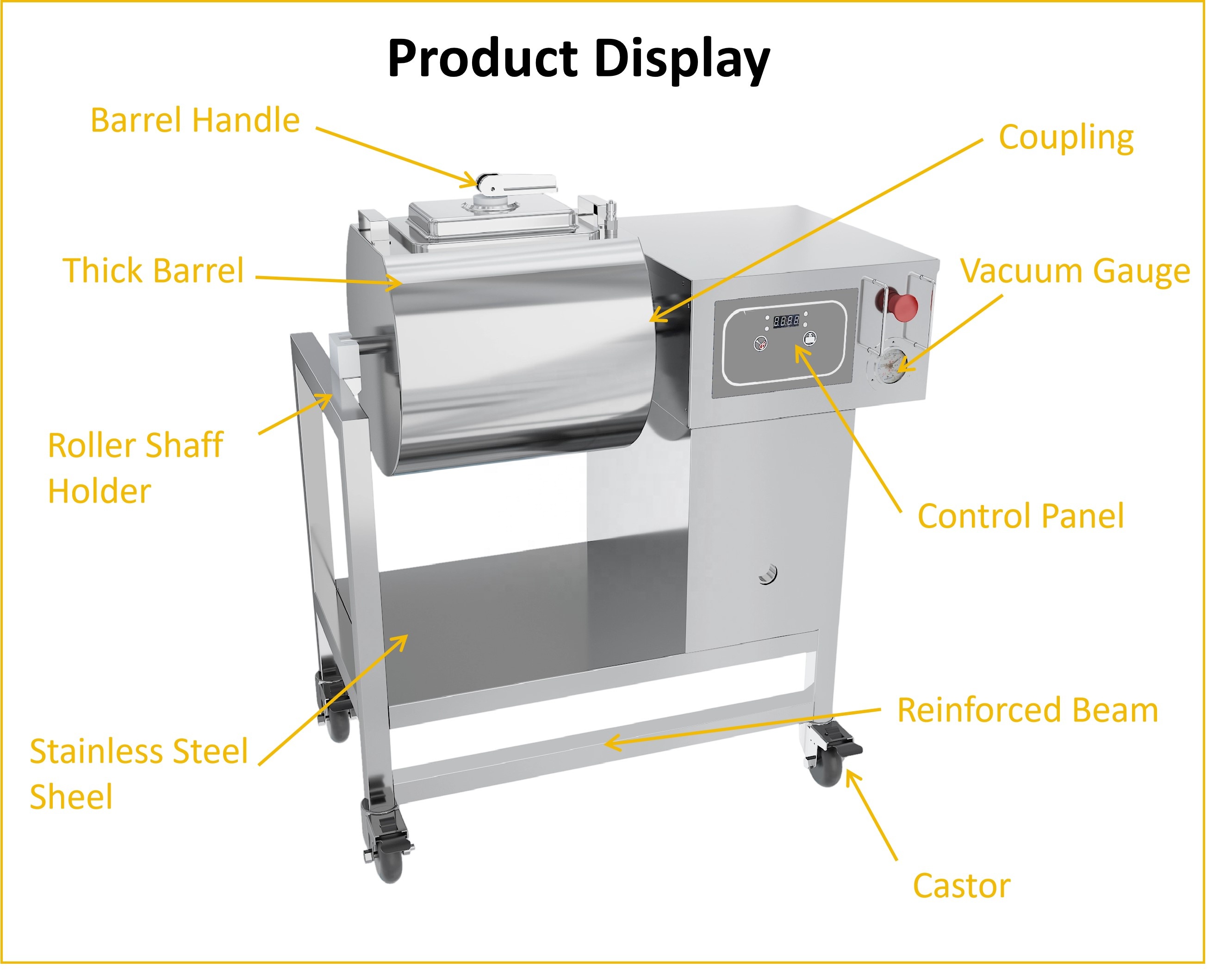40L Gewerbliche mobile Vakuum- – Commercial Kitchen Machinery Bewertung und Preis