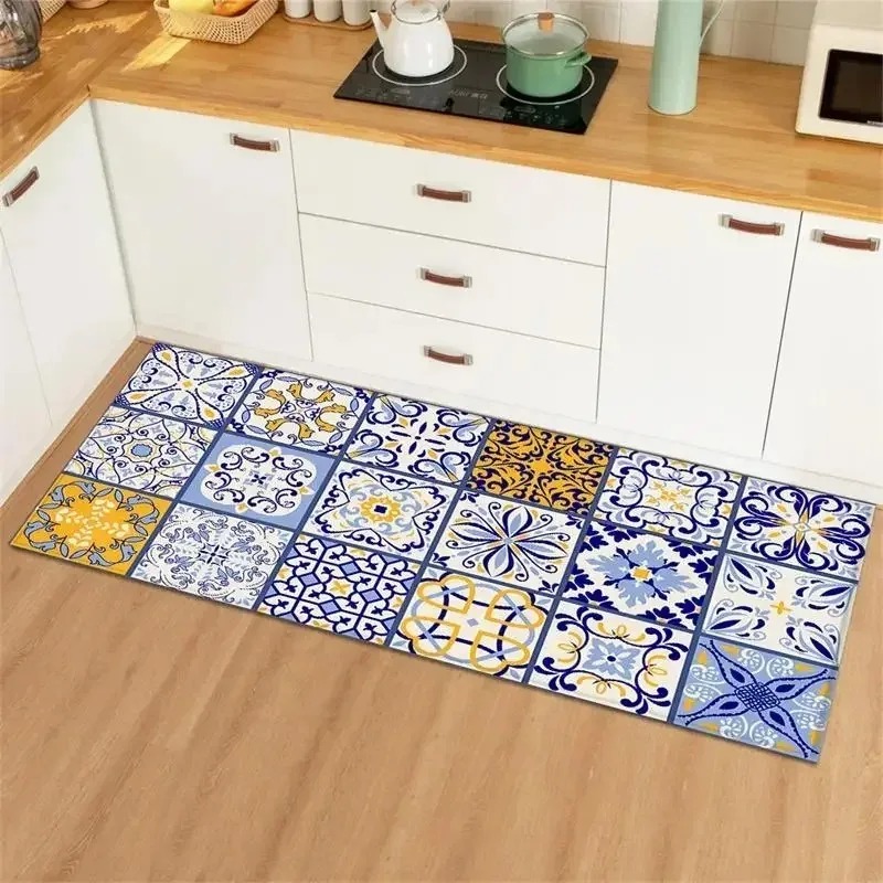 Blau-gelbe Vintage-Fliesen-Col – Commercial Kitchen Tile Bewertung und Preis