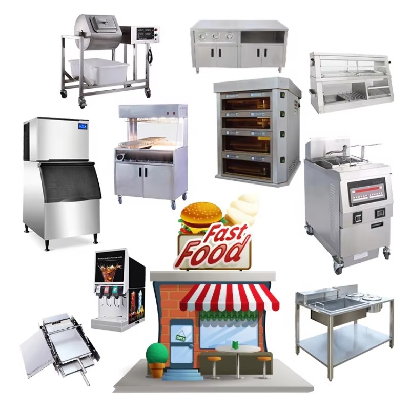Fast Food Restaurant-Ausrüstun – Commercial Kitchen Layout Bewertung und Preis
