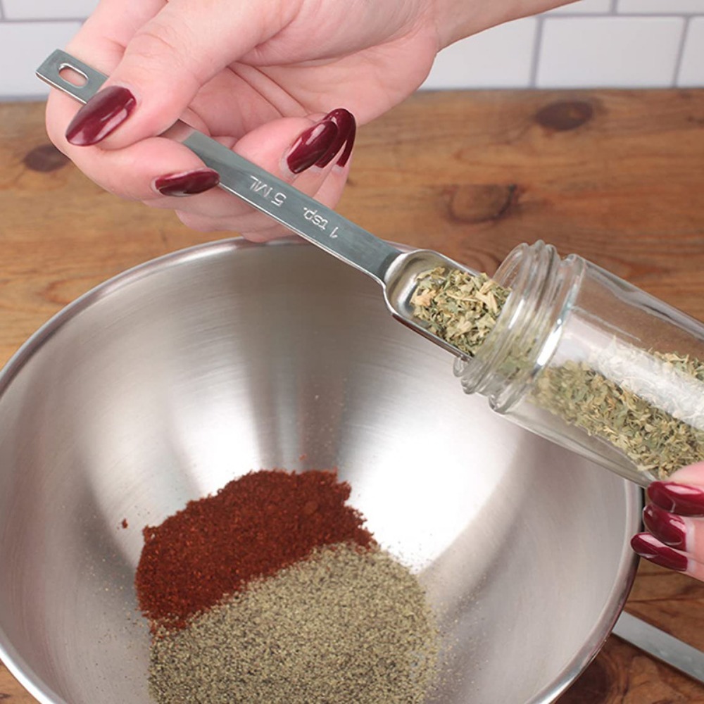 6 Stück Edelstahl Messlöffel m – Commercial Kitchen Products Bewertung und Preis