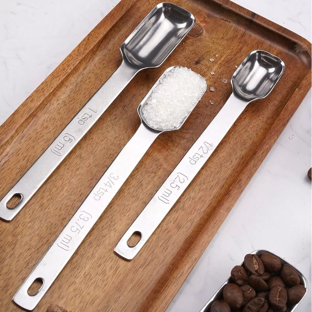 6 Stück Edelstahl Messlöffel m – Commercial Kitchen Products Bewertung und Preis